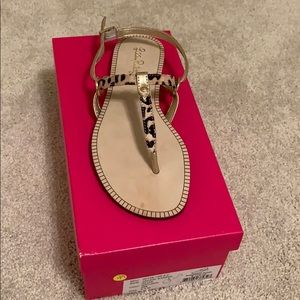 NWT Lilly Pulitzer Jackie Sandal 8.5